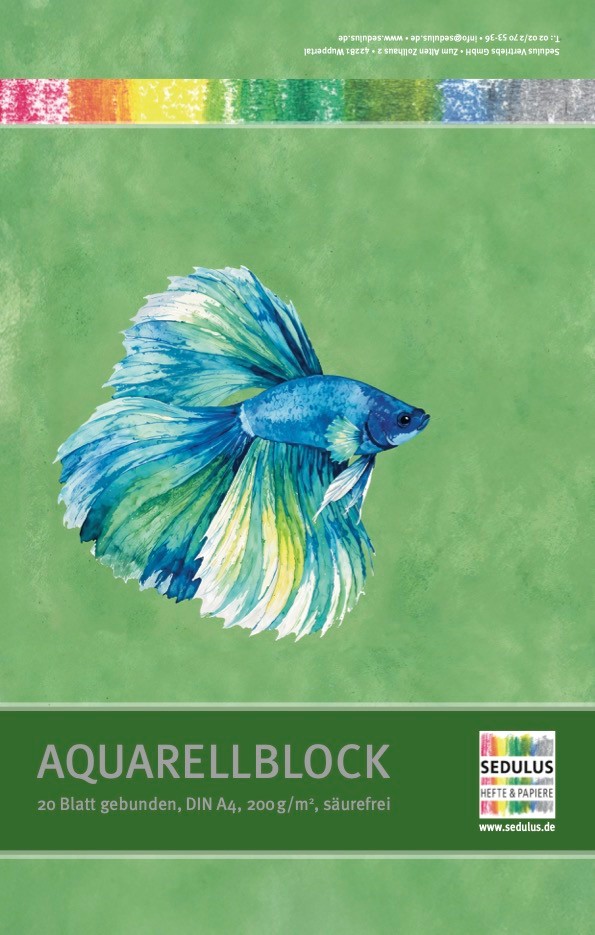 Aquarellblock 200g/m² A4 und A3